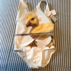 Baby Gap duck swimsuit